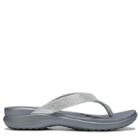 Crocs Women's Capri Shimmer Flip Flop Sandals 