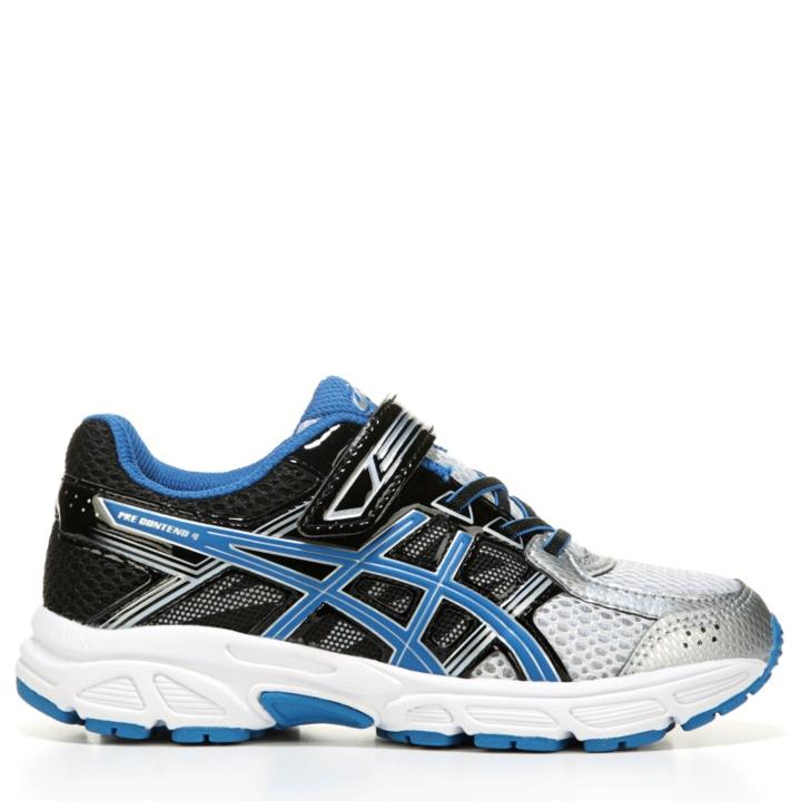 Asics Kids' Pre Contend 4 Wide Running Shoe Preschool Shoes 