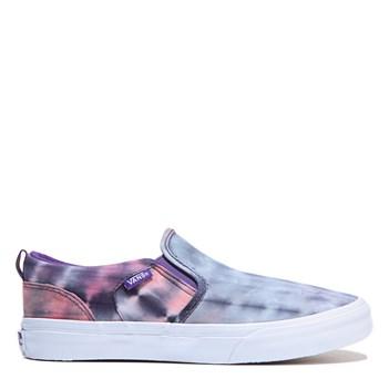 Vans Kids' Asher Slip On Sneaker Pre/grade School Shoes 