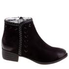 Nanette Lepore Kids' Braid Block Heel Ankle Boot Pre/grade School Boots 