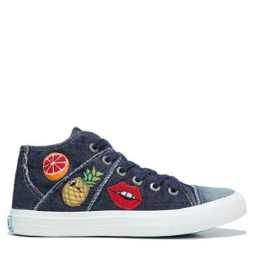 Blowfish Women's Mikki Denim Patch Sneakers 