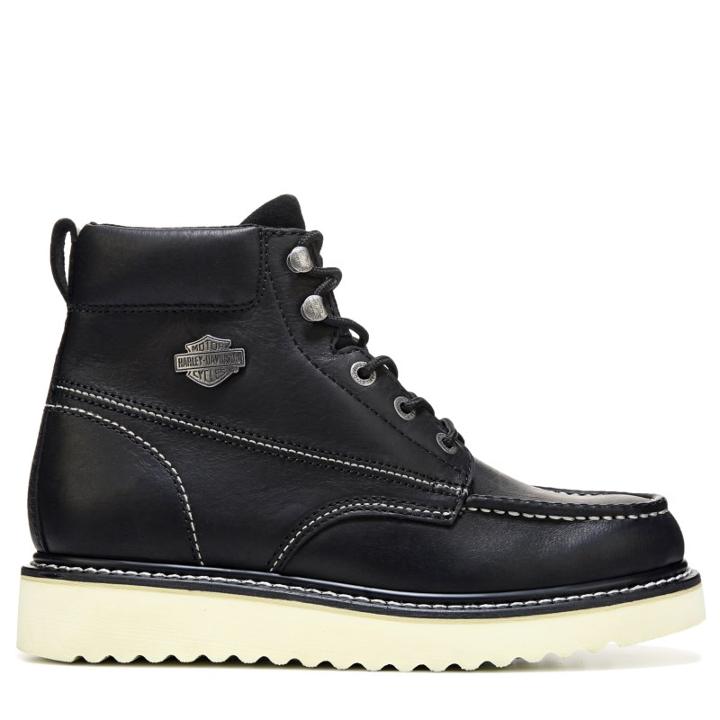 Harley Davidson Men's Candler Moc Toe Boots 