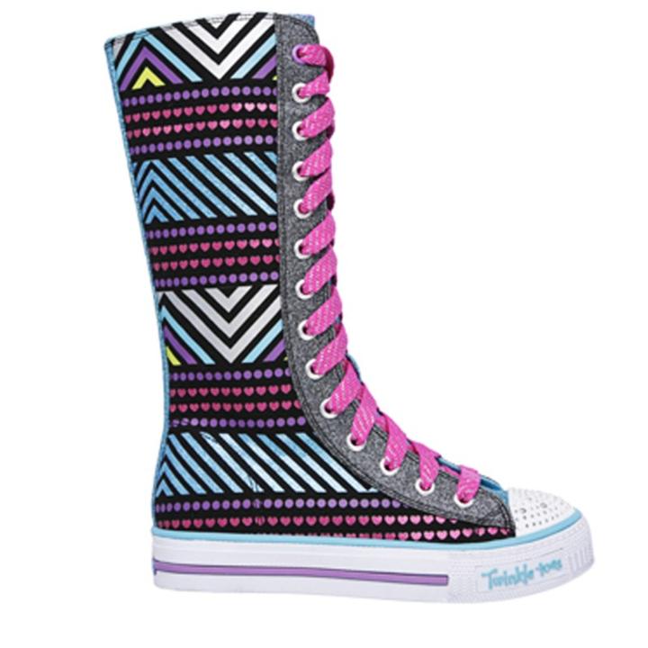 Skechers Kids' Twinkle Toes Tall Tango Sneaker Pre/grade School Shoes 