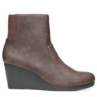 Lifestride Women's Noise Medium/wide Wedge Booties 