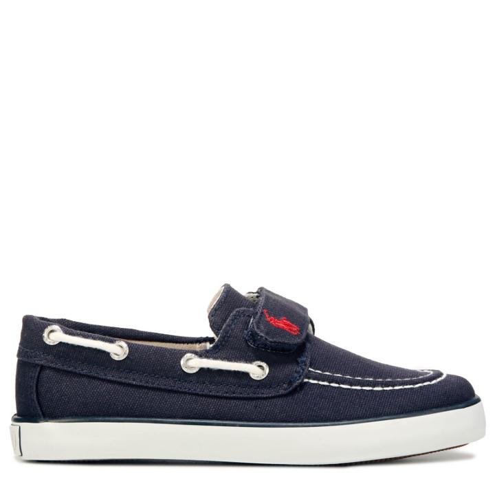 Polo By Ralph Lauren Kids' Sander Ez Strap Boat Shoe Preschool Shoes 