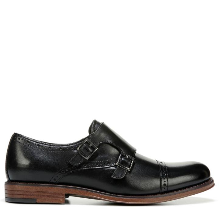 Dockers Men's Maycrest Cap Toe Double Monk Strap Shoes 