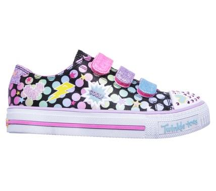 Skechers Kids' Twinkle Toes Poppin Posse Sneaker Pre/grade School Shoes 