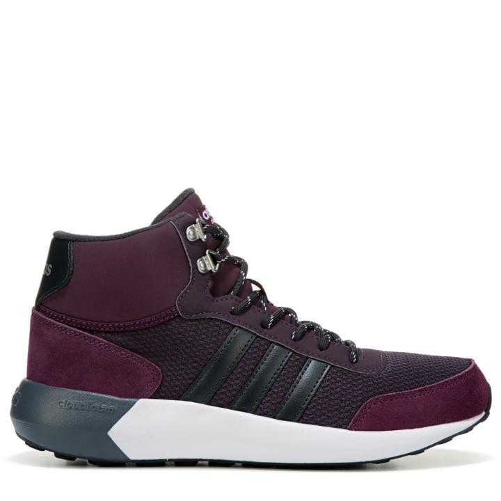 Adidas Women's Neo Cloudfoam Race Winter Mid Sneaker Boots