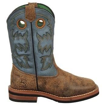 John Deere Kids' Chaos Cowboy Boot Toddler/preschool Shoes 