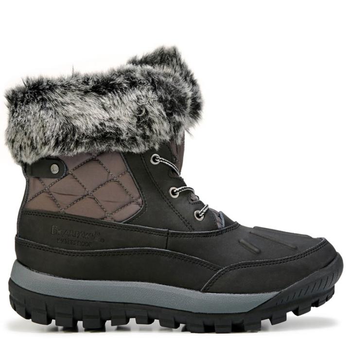 Bearpaw Women's Becka Winter Boot Black/grey Boots 