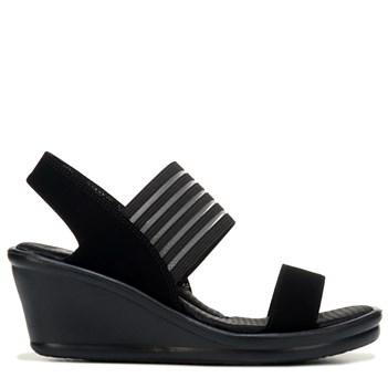 Skechers Women's Rumblers Sci-fi Wedge Sandals 