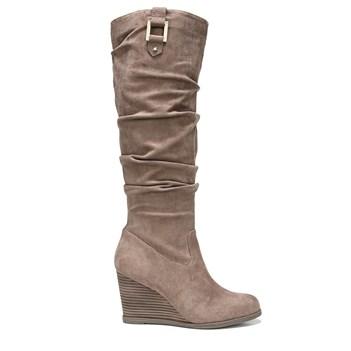 Dr. Scholl's Women's Poe Memory Foam Wedge Boots 