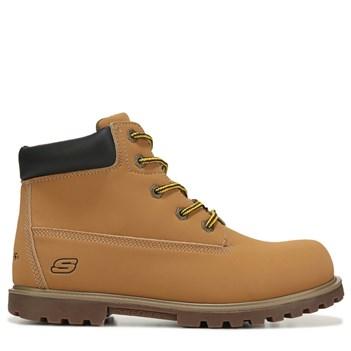 Skechers Kids' Mecca Mitigate Lace Up Boot Pre/grade School Boots 