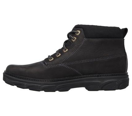 Skechers Men's Resment Alento Memory Foam Mid Top Lace Up Boots 