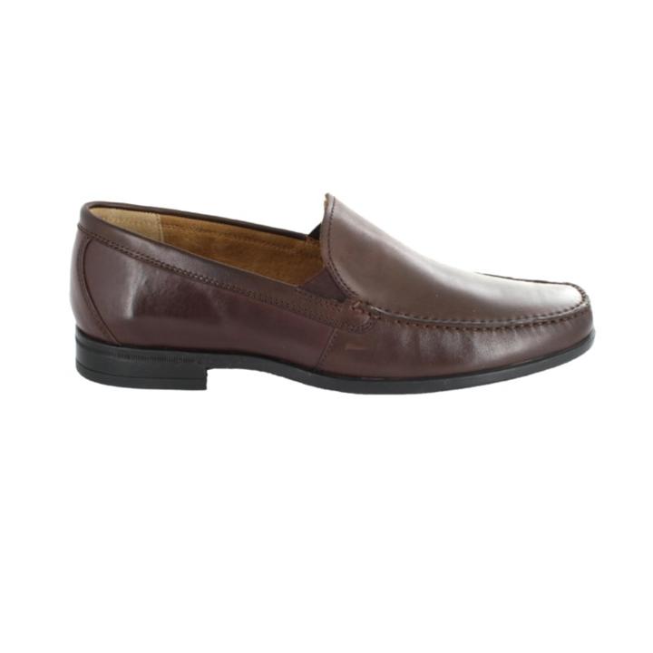 Nunn Bush Men's Glenwood Medium/wide Moc Toe Slip On Loafers 