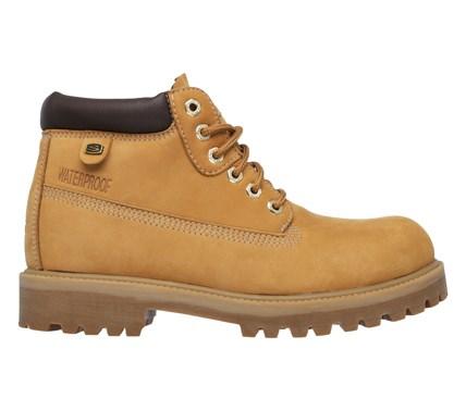 Skechers Men's Sergeants Verdict Memory Foam Waterproof Lace Up Boots 