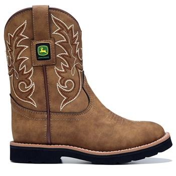 John Deere Kids' Everyday Round Toe Cowboy Boot Toddler/preschool Boots 