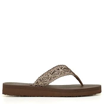 Skechers Cali Women's Ocean Breeze Yoga Foam Flip Flop Sandals 