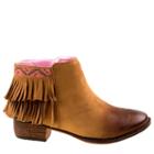 Nanette Lepore Kids' Fringeblock Heel Ankle Boot Pre/grade School Boots 