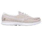 Skechers Women's Gostep Sandy Moc Toe Boat Shoes 