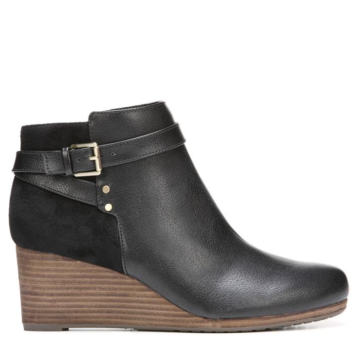 Dr. Scholl's Women's Double Medium/wide Wedge Booties 