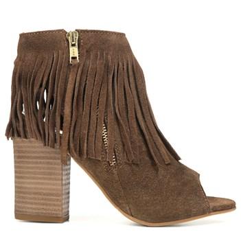 Carlos By Carlos Santana Women's Jasper Fringe Booties 