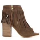 Carlos By Carlos Santana Women's Jasper Fringe Booties 