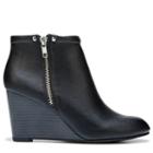 Unlisted Women's Bold Type Wedge Booties 