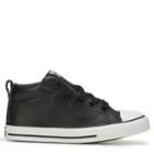 Converse Kids' Chuck Taylor All Star Street Mid Top Leather Sneakers 