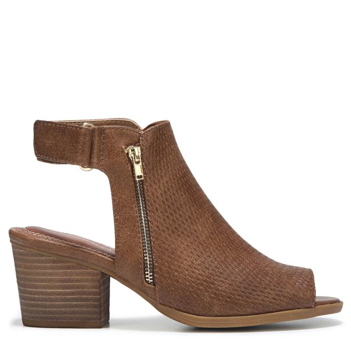 Bare Traps Women's Ivey Peep Toe Booties 