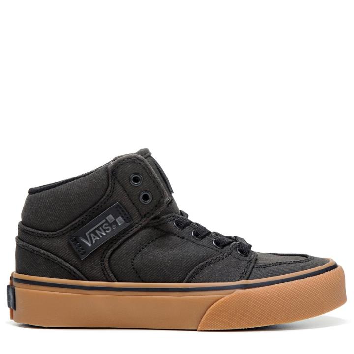 Vans Kids' Brooklyn Slip High Top Sneaker Pre/grade School Shoes 