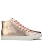 Polo By Ralph Lauren Kids' Slater High Top Sneaker Grade School Shoes 