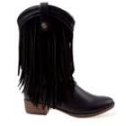 Nanette Lepore Kids' Fringe Cowboy Boot Pre/grade School Boots 