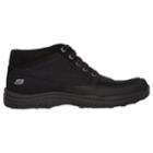 Skechers Men's Expected Bremo Memory Foam Moc Toe Lace Up Boots 