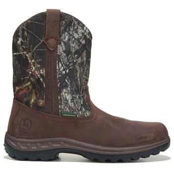 John Deere Kids' Waterproof Pull On Cowboy Boot Toddler/preschool Boots 