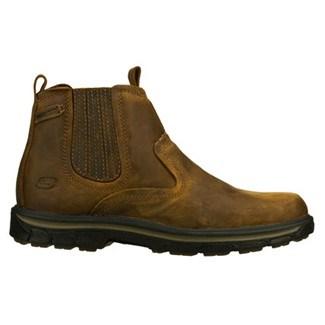 Skechers Men's Segment Dorton Relaxed Fit Slip On Boots 