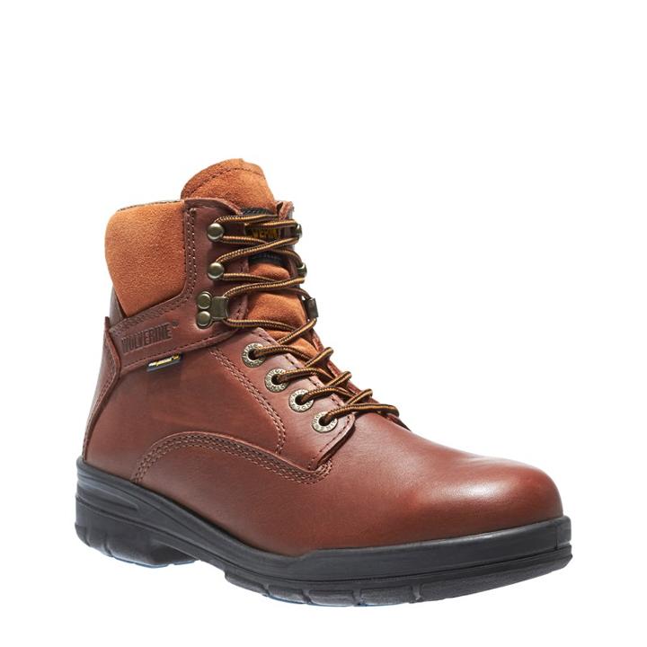 Wolverine Men's Duraschocks 6 Slip Resistant Steel Toe Work Boots 