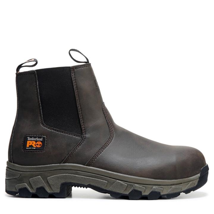 Timberland Pro Men's Linden 6 Medium/wide Alloy Toe Pull On Work Boots 