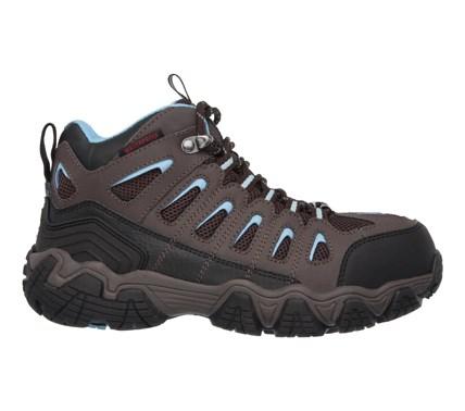Skechers Work Women's Blais Ebz Memory Foam Slip Resistant Steel Toe Boots 