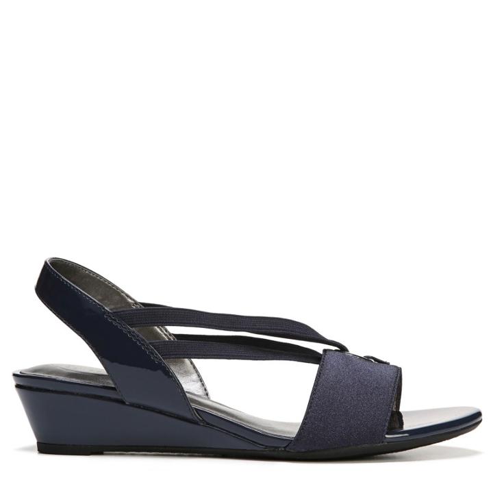 Lifestride Women's Yario Wedge Medium/wide Sandals 