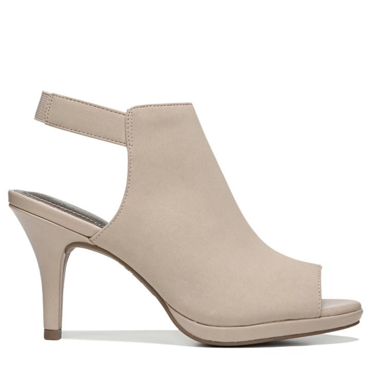 Lifestride Women's Vanderbilt Medium/wide Peep Toe Pump Shoes 
