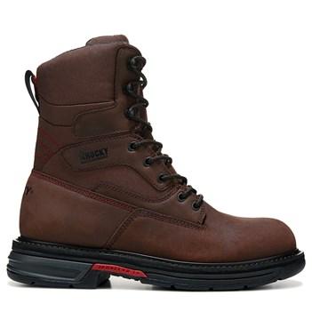 Rocky Men's 8 Ironclad Lt Medium/wide Slip Resistant Work Boots 