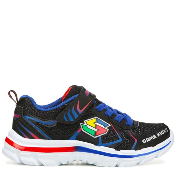 Skechers Kids' Nitrate Game Kicks Sneaker Preschool Shoes 