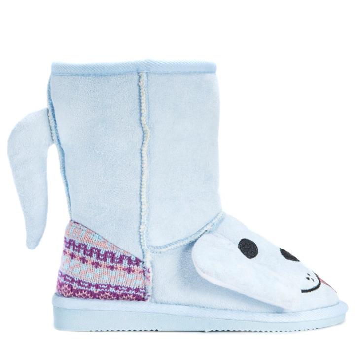 Muk Luks Kids' Bosco Blue Puppy Boot Toddler/preschool Shoes 