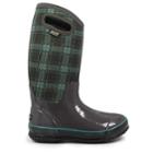 Bogs Women's Classic Winter Plaid Tall Waterproof Winter Boots 