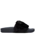 Steve Madden Kids' Jsoftey Fur Sandal Pre/grade School Sandals 