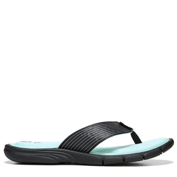 Ryka Women's Refresh Medium/wide Memory Foam Sandals 