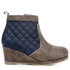 Tommy Hilfiger Kids' Cate Quilt Wedge Bootie Pre/grade School Boots 