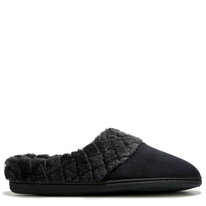 Dearfoams Women's Velour Quilted Pile Clog Slipper Accessories 