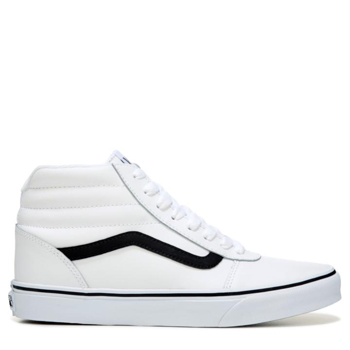 Vans Men's Ward High Top Leather Skate Shoes 